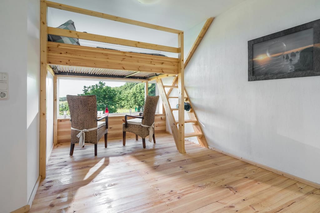 Hochbett Zimmer "Vogelnest"