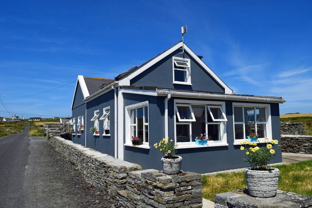 BallyV House. Newly renovated. Interior finished. This is coming from Lahinch or Liscannor.