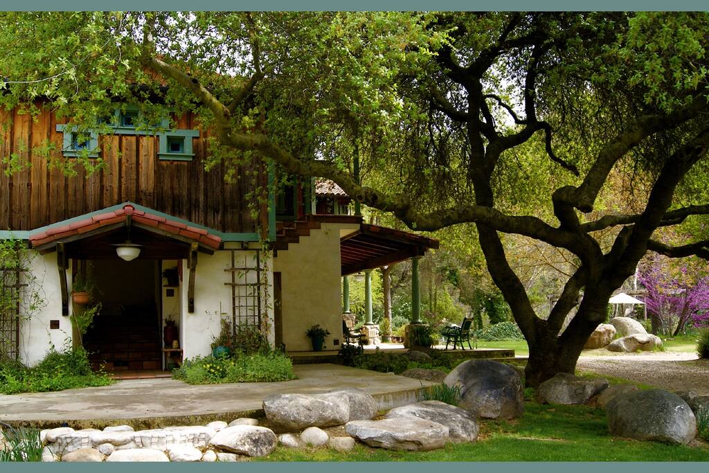 A craftsman's home built by artists.
