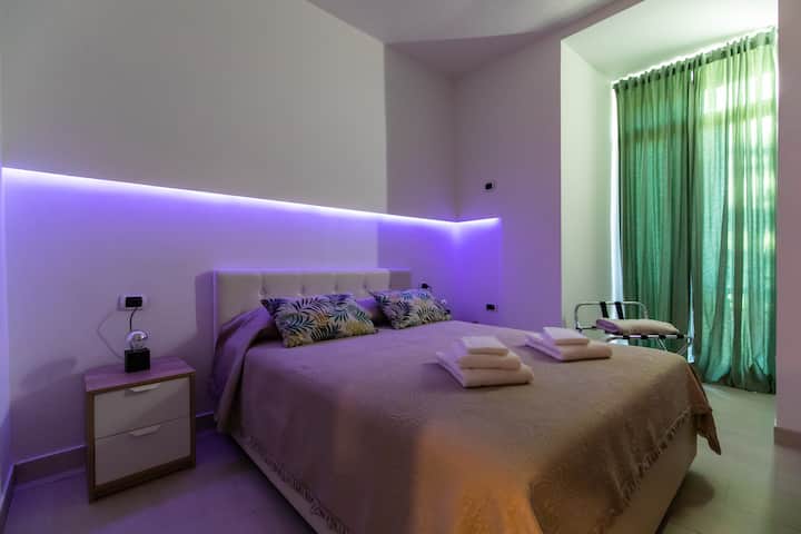 Habitación verde