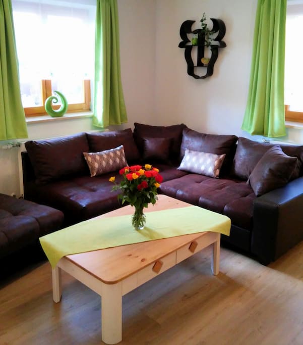 Sofa Ferienwohnung Bergwiese