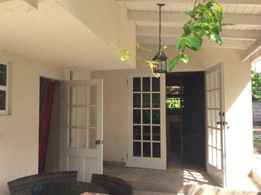 Another photo of the patio