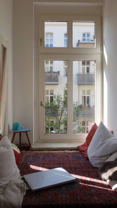 Private Sitzecke im Zimmer