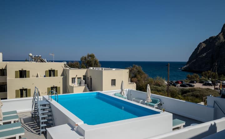 Studio private 1min. from the sea
