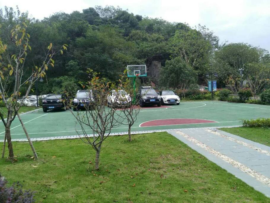 公共区域:篮球场