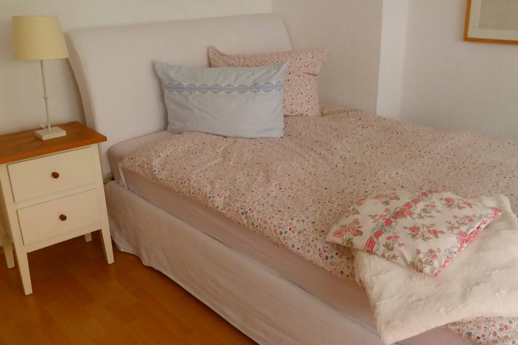 Doppelbett: 200x120 cm, Luftmatratze: 200x160cm, Sofa: Klein (Taglicht)