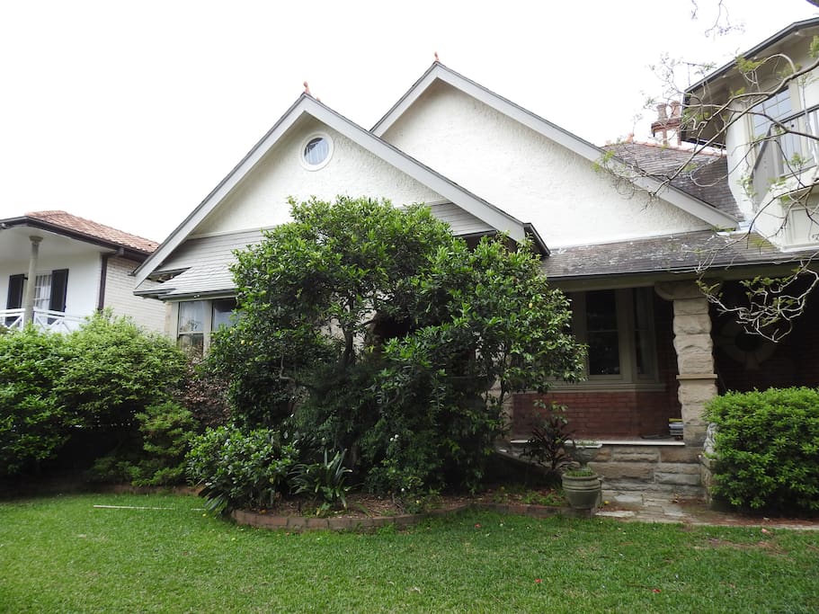 Front view house