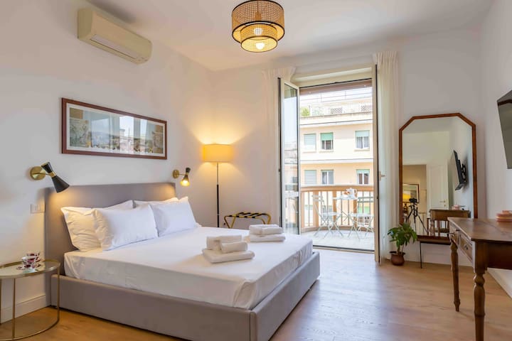 Raffinato, ampio e luminoso apt Dormo da Flami