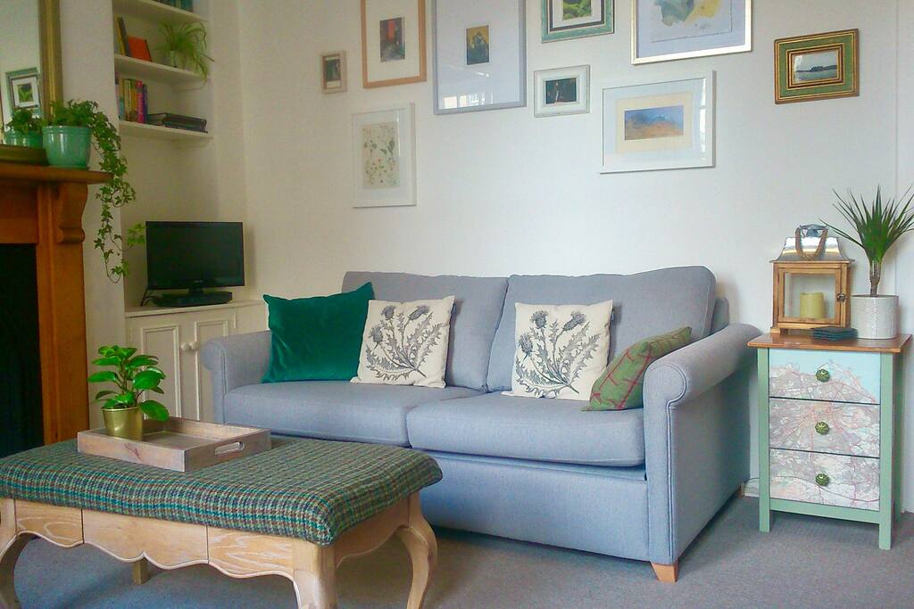 A bright sunny lounge makes you feel right at home