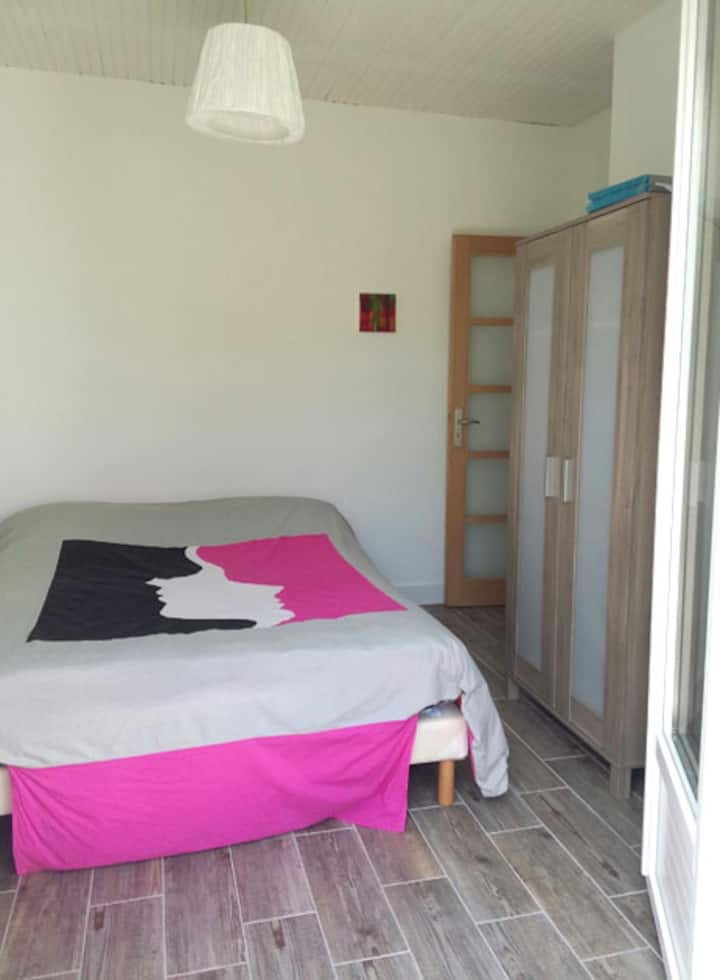 ห้องเตียงคู่มองเห็นสวน