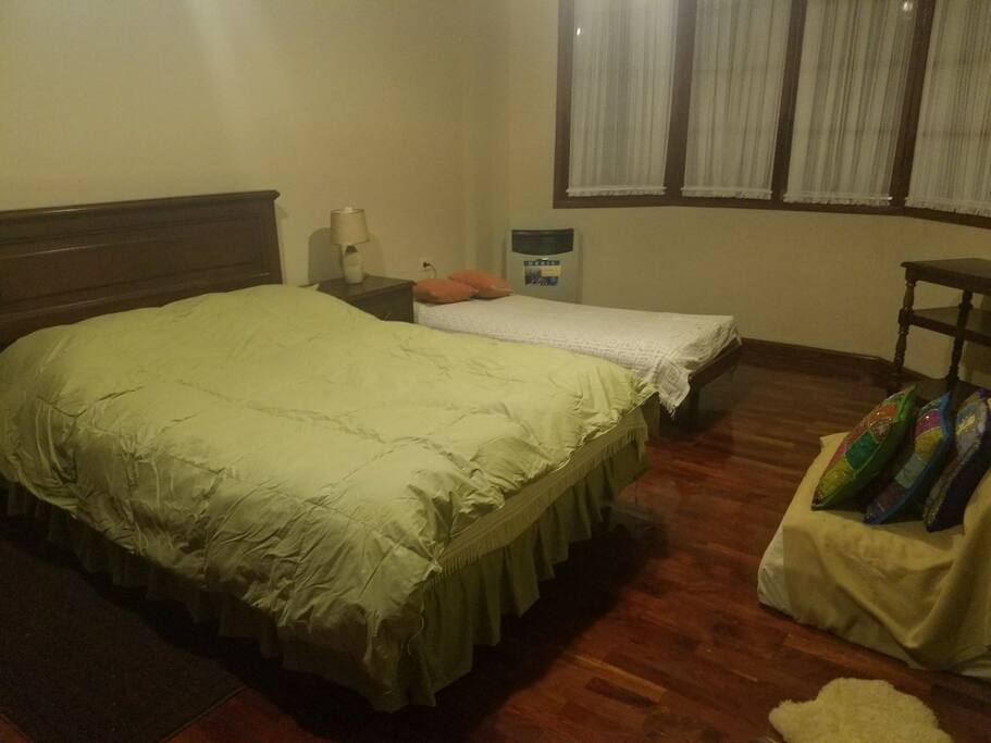 Habitación doble para 3