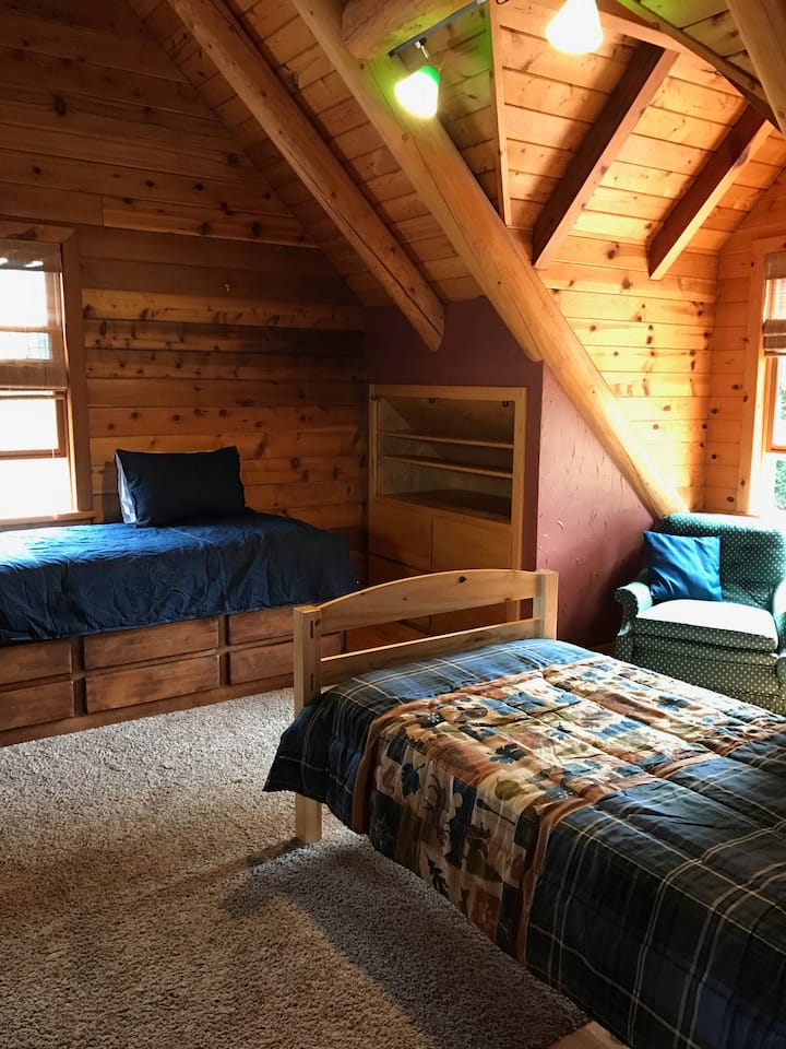 Dormitorio loft con capacidad para 2 personas