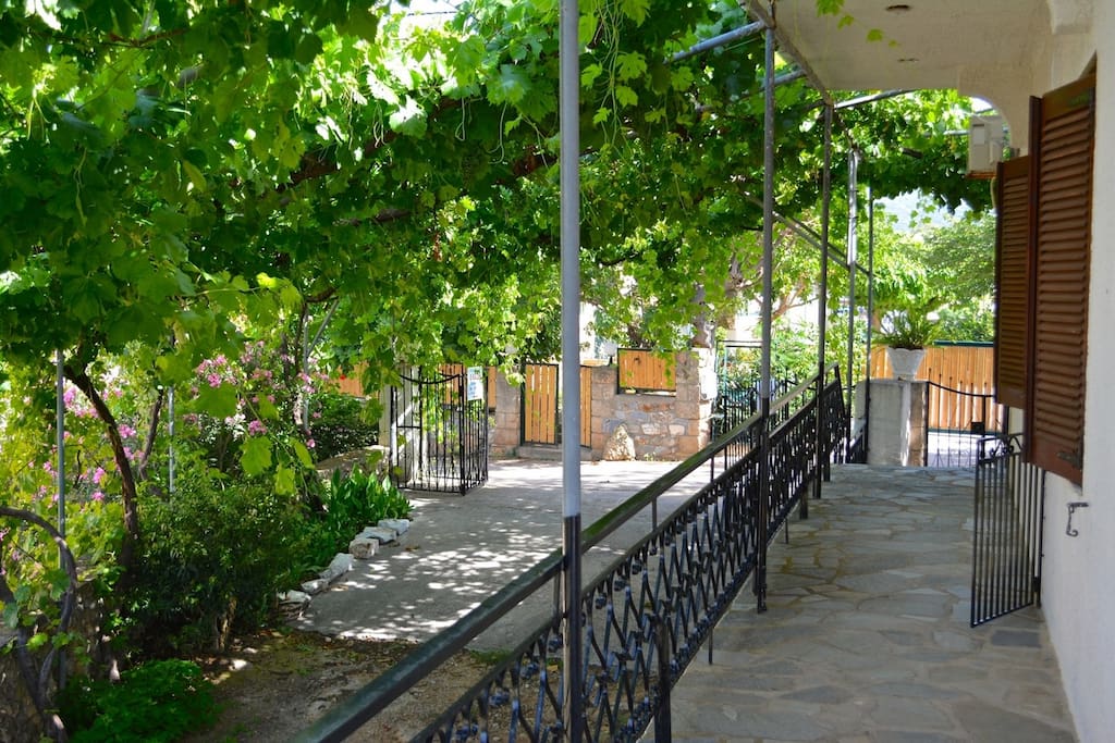 the frond entrance