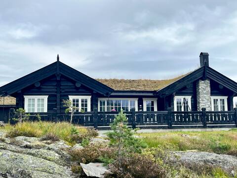 Great hut at Bortelid with lovely views