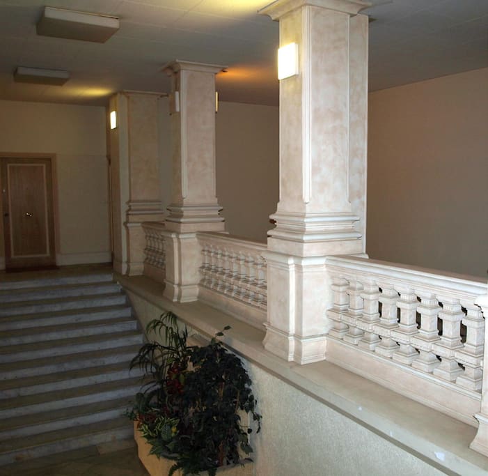 Hall d'entrée de l'immeuble