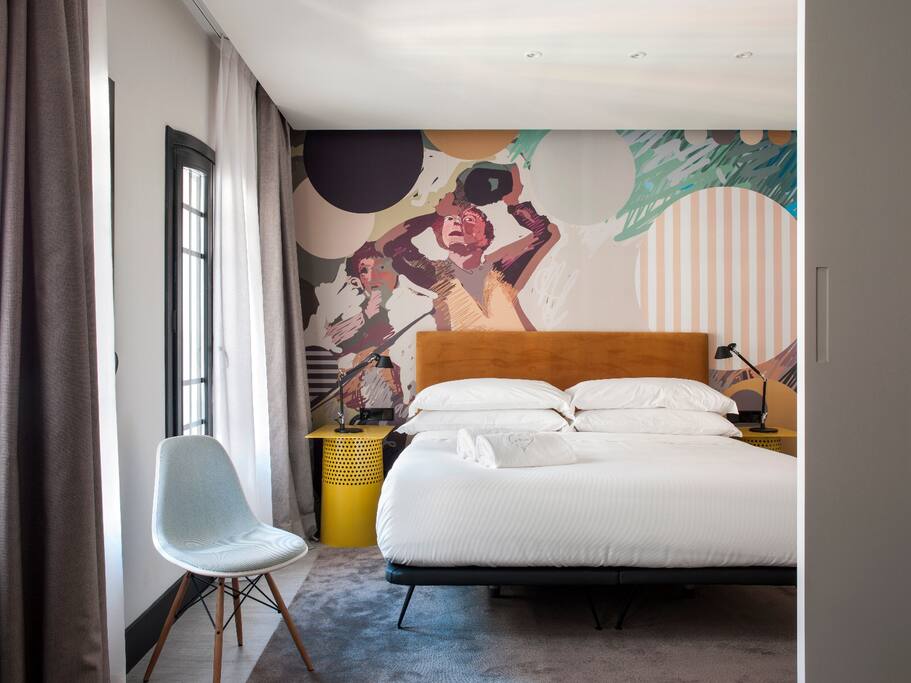 Bedroom + Slide door