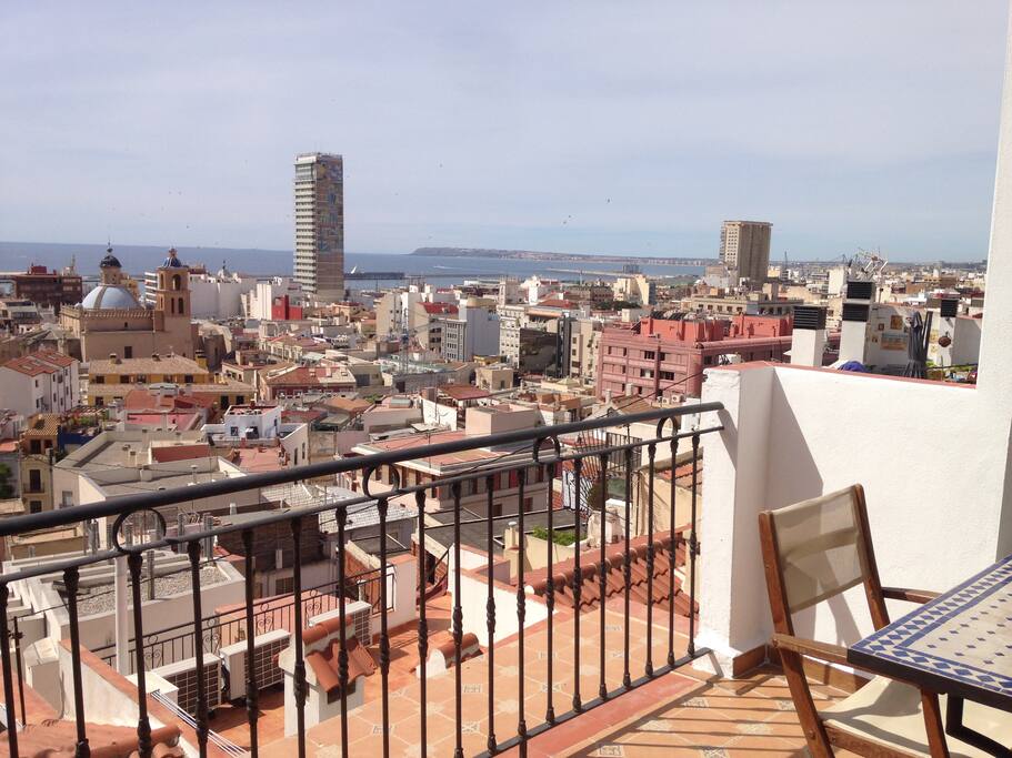 Vistas desde la terraza