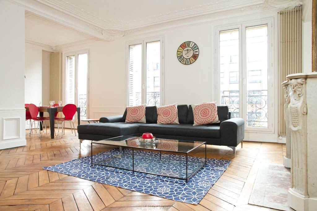 The living area