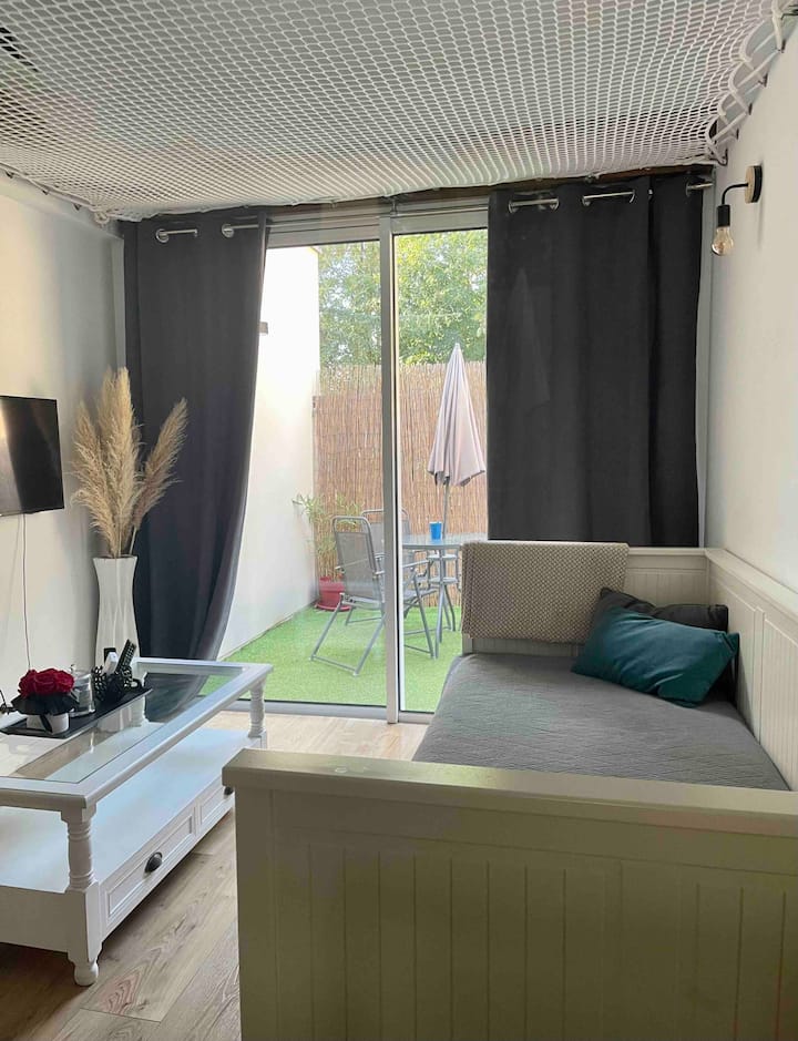 Studio Cosy Filet Et Jardin à 10 Min De Bordeaux - Cenon