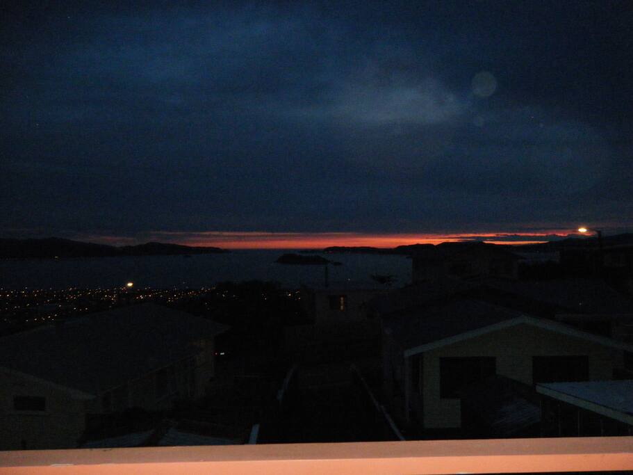 Overlooking Petone and Wellington Heads