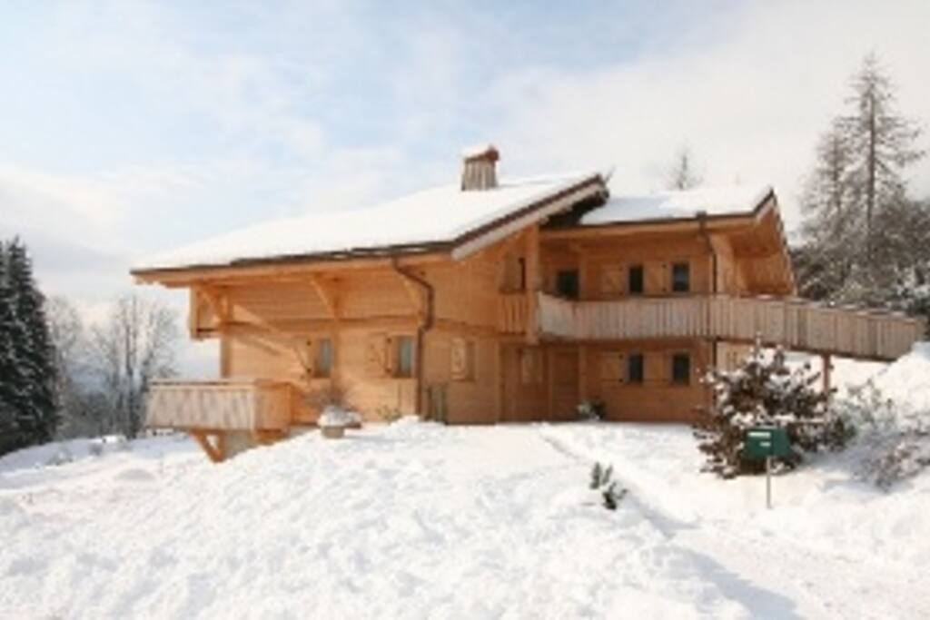 Vue hivernale