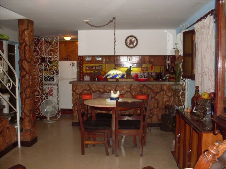 Comedor y cocina