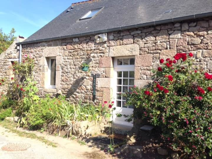 Catherine's studio, a house near the sea.