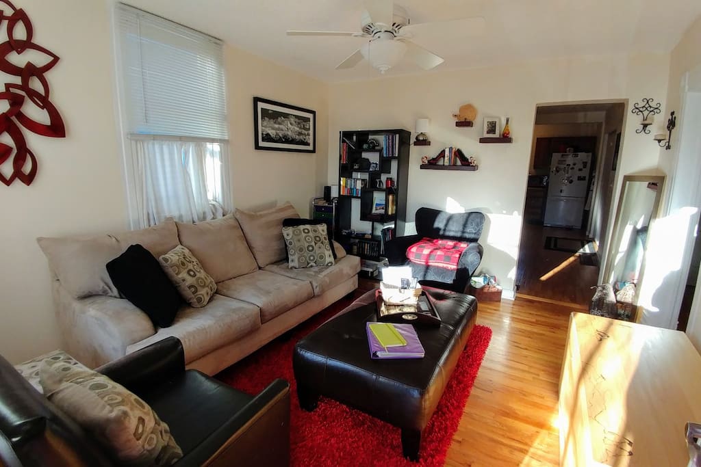 Living Room with games such as Cribbage, Catch Phrase, Cards, Phase 10, Skipbo, and Puzzles. Toys for small children as well.