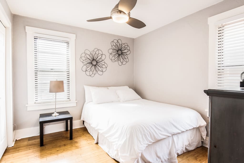 Super comfy and private bedroom