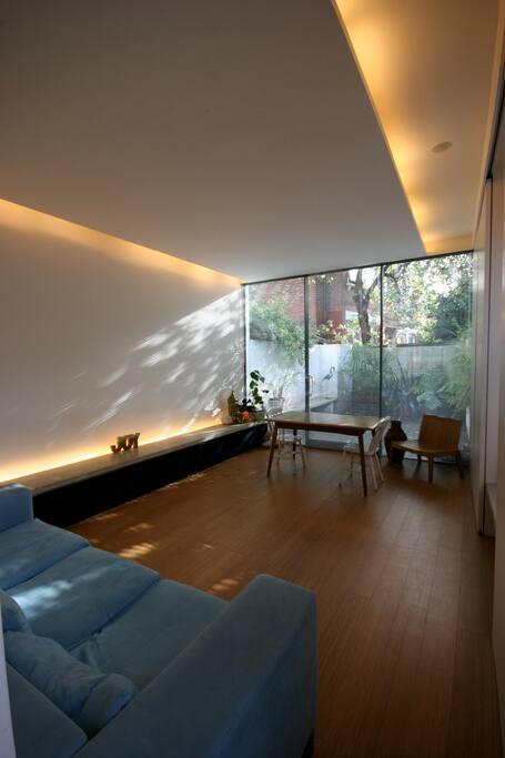 Living/Dining/Outside space.