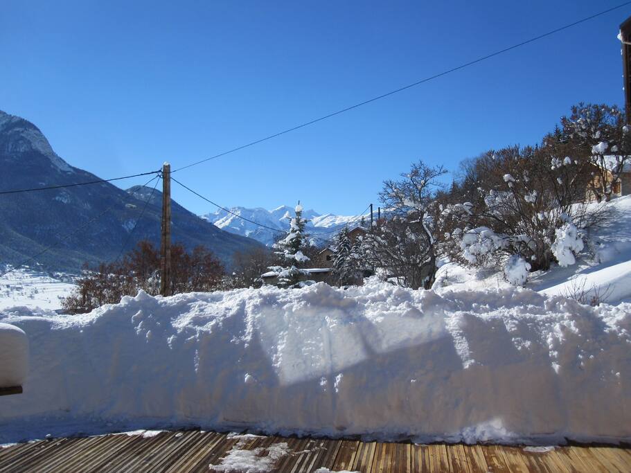 Vue du chalet