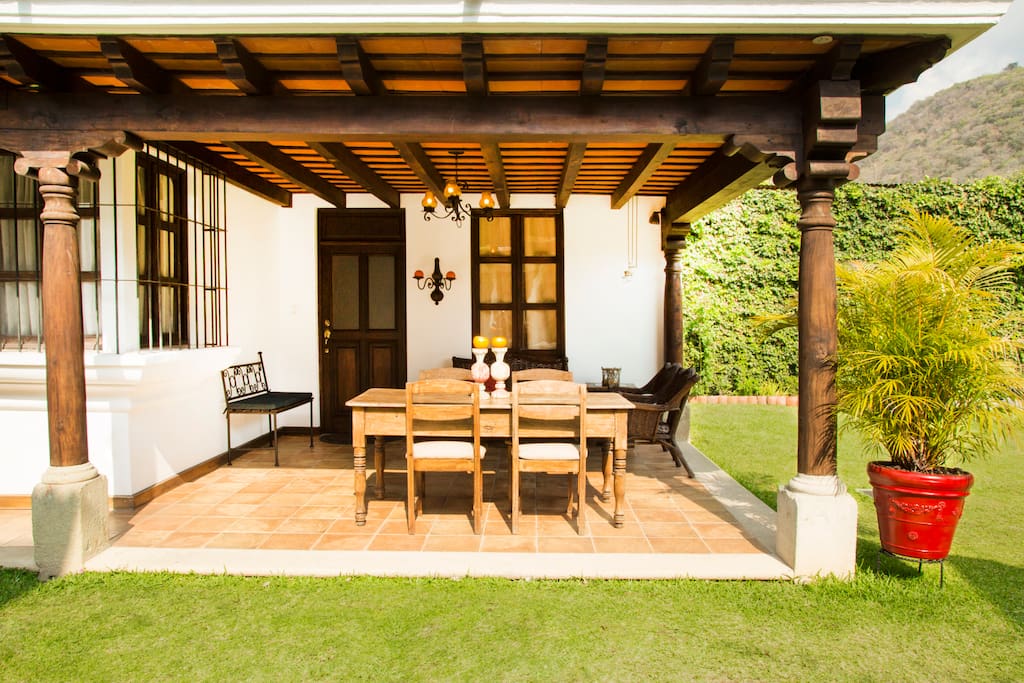 Villas Santa Ana - outside terrace