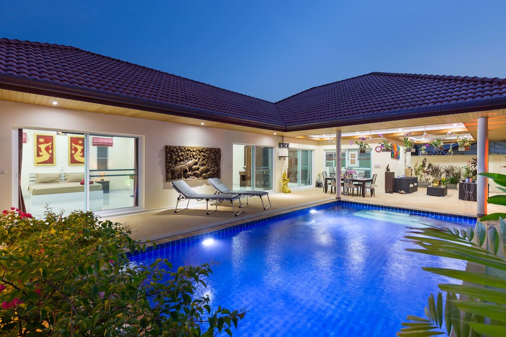 Spend time by the pool!