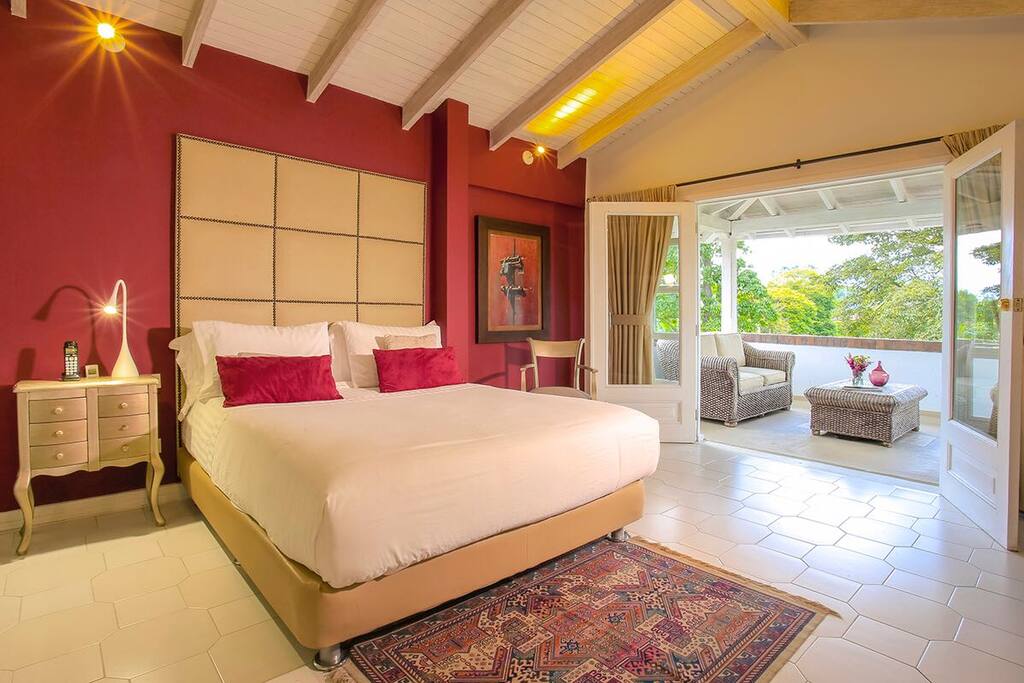 Habitación con terraza y vista 180grados