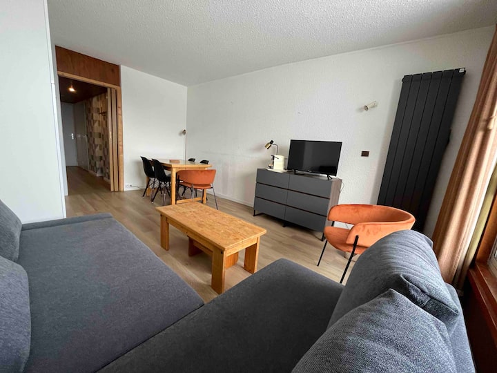 Studio Cabine Rénové Terrasse Vue Sur La Vallée - Piau Engaly