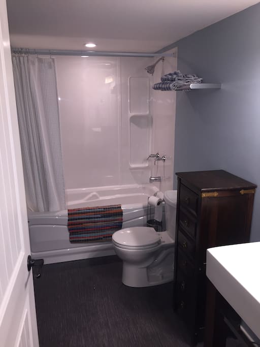 Separate bathroom