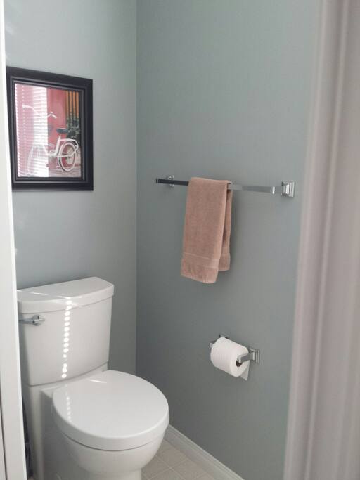A private bath within your ensuite