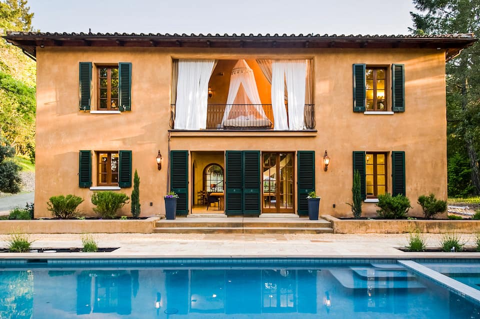 Villa Nel Bosco, between Napa and Sonoma, Glen Ellen, California, United States, photo 10 of 10