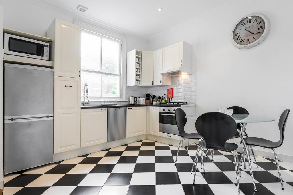 Kitchen with all the cooking essentials.