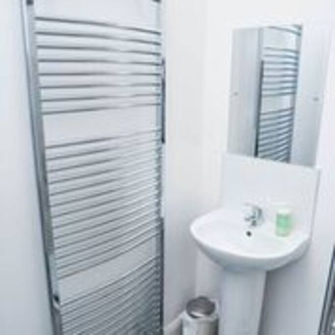 centrally heated bathroom