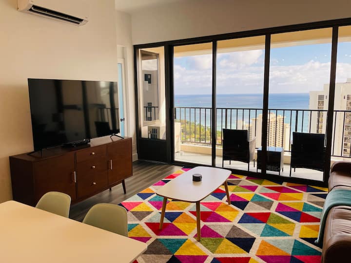 Penthouse - Top Floor Panoramic Ocean View - Kailua