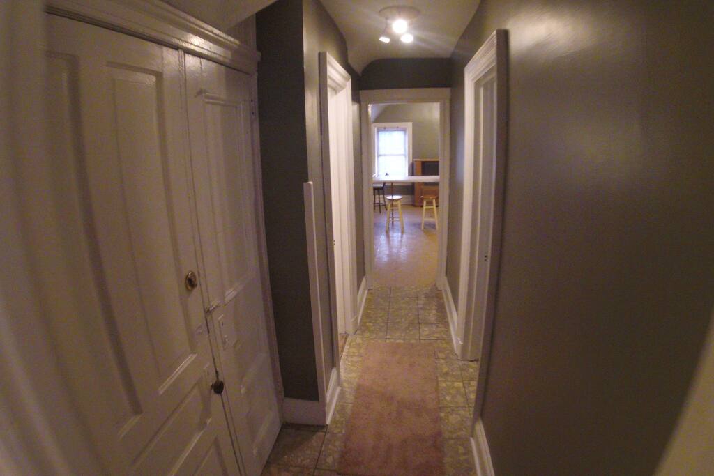 Hall way from Living Room
