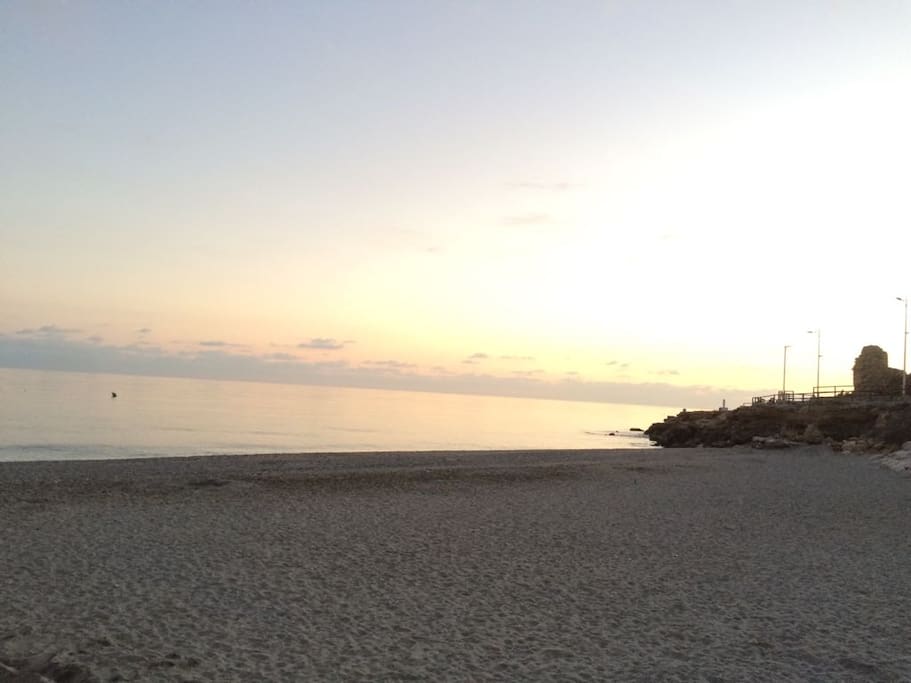 Playa de la Torrecilla, a 300m del apartamento