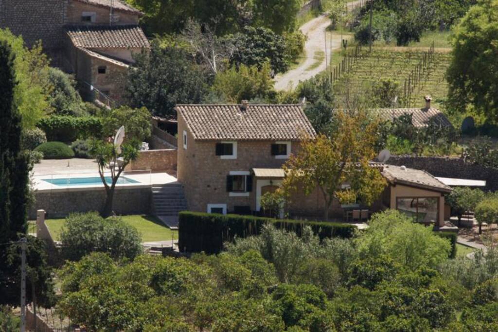 Vista general de la casa