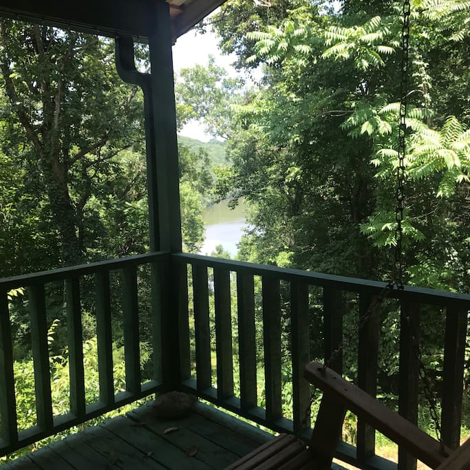 Deck View of Tennessee's Upper Cumberland Cordell Hull Lake