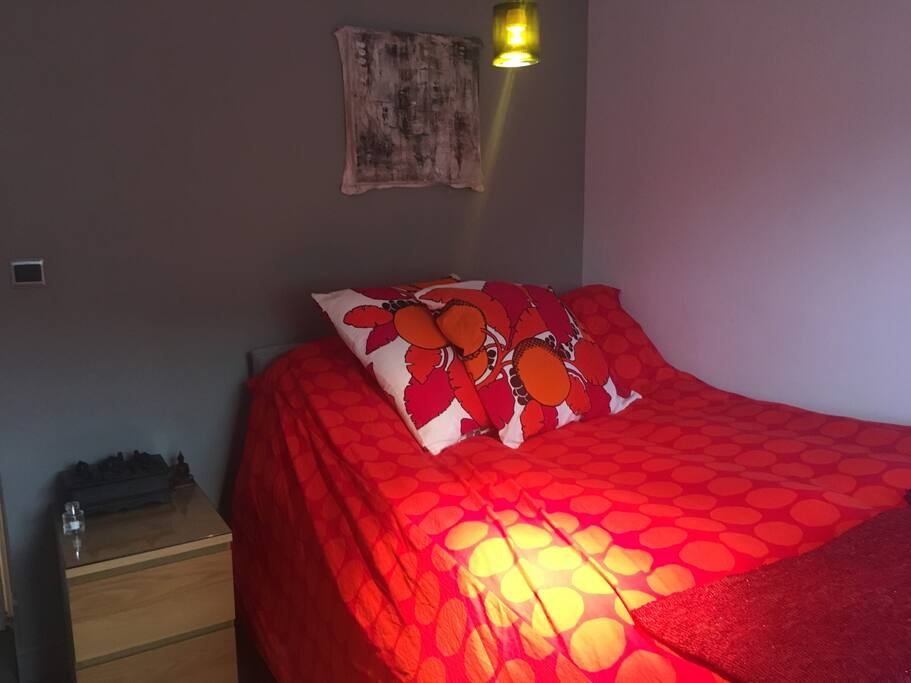 One of the two double bedrooms