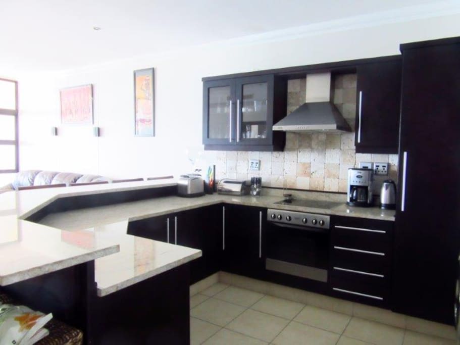 Fitted kitchen with all the necessities needed to make your stay a memorable one