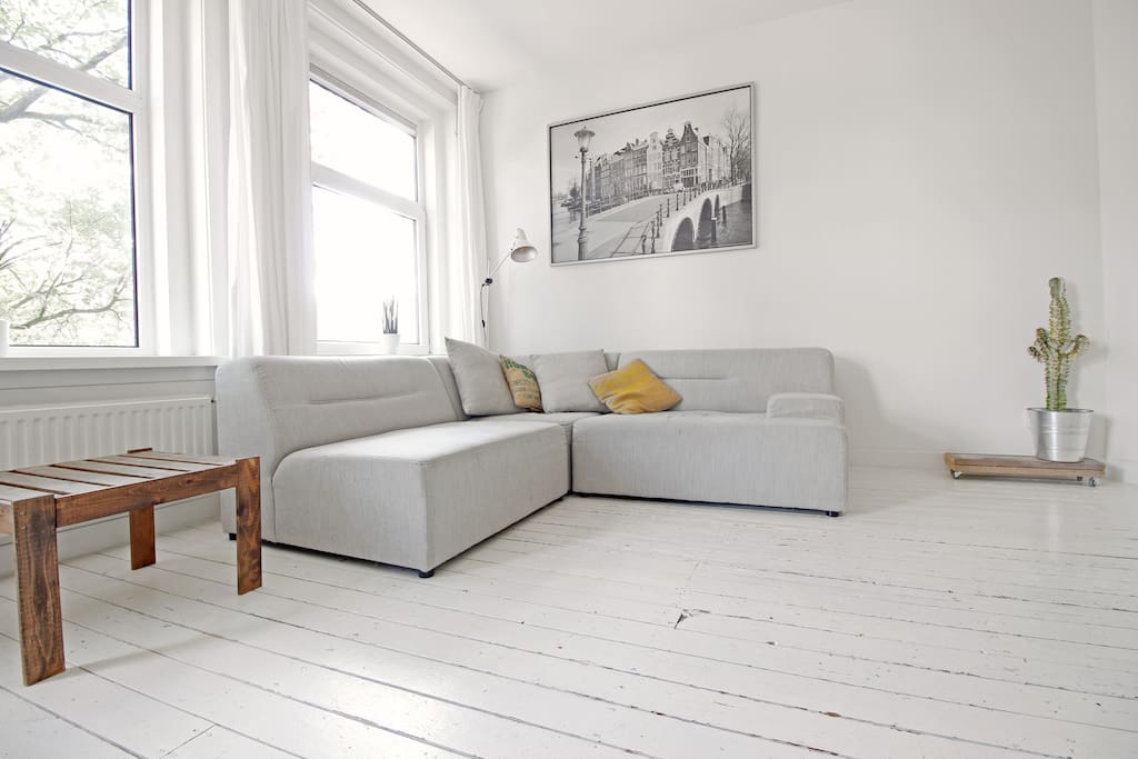 The comfortable couch where you can relax