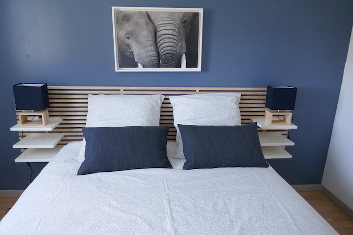 Bedroom 2 with bed 160/200