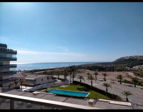 Arenales del Sol view Carabassi San Antonio beach view
